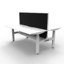 Boost Static Back to Back Workstation with Cable Tray_x000D_
Natural White Melamine and Black Satin_x000D_
1200mm W x 1500mm D x 730mm H (overall) Boost Static Back to Back with Fully Ducted Cable Tray With Punchout For Power & Data To be Fitted To Either Default Vendor