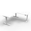 Boost Static Back to Back Workstation with Cable Tray_x000D_
Natural White Melamine and Black Satin_x000D_
1500mm W x 1500mm D x 730mm H (overall) Boost Static Back to Back with Fully Ducted Cable Tray With Punchout For Power & Data To be Fitted To Either Default Vendor