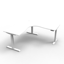Boost Static Back to Back Workstation with Cable Tray_x000D_
Natural White Melamine and Black Satin_x000D_
1800mm W x 1500mm D x 730mm H (overall) Boost Static Back to Back with Fully Ducted Cable Tray With Punchout For Power & Data To be Fitted To Either Default Vendor