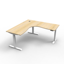 Boost Static Back to Back Workstation with Screen_x000D_
Natural Oak Melamine and Black Satin_x000D_
1200mm W x 1500mm D x 730mm H (overall) Boost Static Back to Back with_x000D_
1200mm W x 900mm H x 30mm T Pinnable Privacy Screen Default Vendor