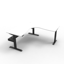 Boost Static Back to Back Workstation with Screen_x000D_
Natural Oak Melamine and White Satin_x000D_
1500mm W x 1500mm D x 730mm H (overall) Boost Static Back to Back with_x000D_
1500mm W x 900mm H x 30mm T Pinnable Privacy Screen Default Vendor
