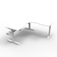 Boost Static Back to Back Workstation with Screen_x000D_
Natural White Melamine and Black Satin_x000D_
1500mm W x 1500mm D x 730mm H (overall) Boost Static Back to Back with_x000D_
1500mm W x 900mm H x 30mm T Pinnable Privacy Screen Default Vendor