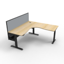 Boost Static Corner - 1800x1500mm W x 750mm D x 730mm H_x000D_
Natural White Melamine and White Powder Coat_x000D_
E0 Rated 25mm Thick Top with 50mm D Scallop Cut Out To Rear_x000D_
Underframe Finished In Powder coat, Adjustable Levelling Feet_x000D_
Colu Default Vendor