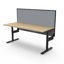 Boost Static Corner Workstation with Cable Tray_x000D_
Natural White Melamine and White Powder Coat_x000D_
1800x1800mm W x 750mm D x 730mm H Boost Corner Workstation with Fully Ducted Cable Tray With Punchout For Power & Data To be Fitted To Either Extern Default Vendor