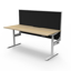 Boost Static Corner Workstation with Screen_x000D_
Natural Oak Melamine and Black Satin_x000D_
1500x1500mm W x 750mm D x 730mm H Boost Corner Workstation with_x000D_
1500mm W x 900mm H x 30mm T Pinnable Privacy Screen Default Vendor