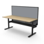 Boost Static Corner Workstation with Screen_x000D_
Natural White Melamine and White Powder Coat_x000D_
1500x1500mm W x 750mm D x 730mm H Boost Corner Workstation with_x000D_
1500mm W x 900mm H x 30mm T Pinnable Privacy Screen Default Vendor