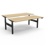 Boost Static Corner Workstation with Screen_x000D_
Natural White Melamine and White Powder Coat_x000D_
1800x1500mm W x 750mm D x 730mm H Boost Corner Workstation with_x000D_
1500mm W x 900mm H x 30mm T Pinnable Privacy Screen Default Vendor