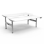 Boost Static Corner Workstation with Screen_x000D_
Natural White Melamine and Black Satin_x000D_
1800x1800mm W x 750mm D x 730mm H Boost Corner Workstation with_x000D_
1800mm W x 900mm H x 30mm T Pinnable Privacy Screen Default Vendor