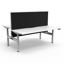 Boost Static Corner Workstation with Screen and Cable Tray_x000D_
Natural White Melamine and Black Satin_x000D_
1800x1500mm W x 750mm D x 730mm H Boost Corner Workstation with 1500mm W x 900mm H x 30mm T Pinnable Privacy Screen &Fully Ducted Cable Tray Wi Default Vendor